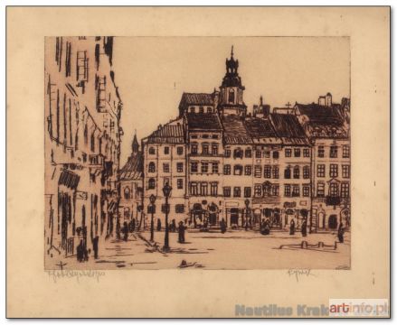 JABŁCZYŃSKI Feliks | Warszawa. Rynek Starego Miasta, 1919 (il. s. 47)