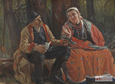 WODZINOWSKI Wincenty | Rozmowa, 1912