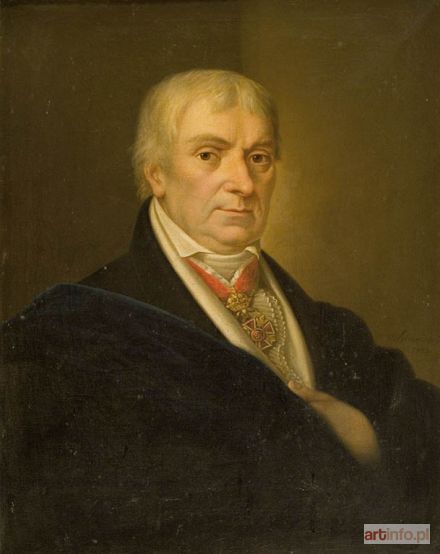 SCHWEIKART Karol | PORTRET MĘŻCZYZNY Z ORDEREM św. STANISŁAWA, 1829