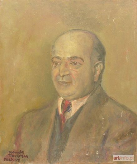 TOULMAN Moussia | Portret mężczyzny (1958)