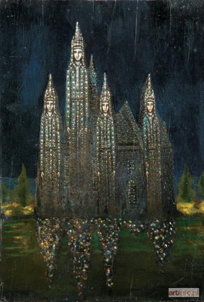 BIEGAS Bolesław | Château enchanté, ok. 1925/1926