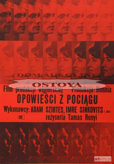 RADUCKI Maciej | Plakat do filmu OPOWIEŚCI Z POCIĄGU, 1963