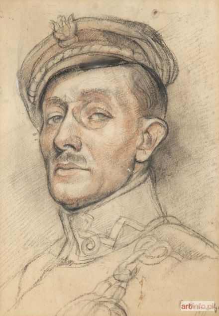 KRAMSZTYK Roman | Portret porucznika Karola Zyndrama Maszkowskiego , 1917 r.