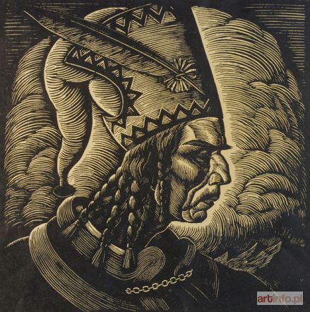 SKOCZYLAS Władysław | Janosik. Główka górala, 1923