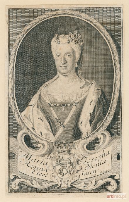 SYSANG Christoph Johann | Maria Józefa Habsburżanka, 1737