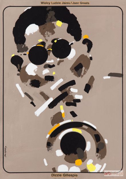 ŚWIERZY Waldemar | Dizzie Gillespie, projekt plakatu