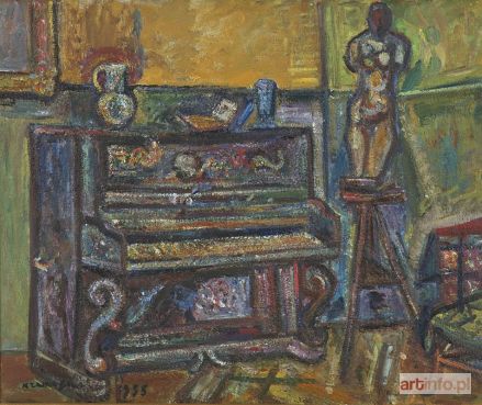 KRÉMEGNE Pinchus | LE PIANO, 1955