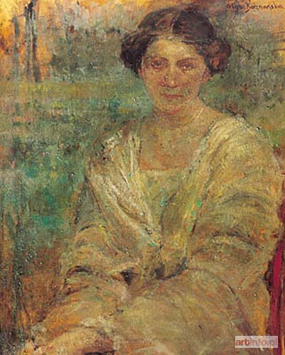 BOZNAŃSKA Olga | Portret kobiety, około 1920