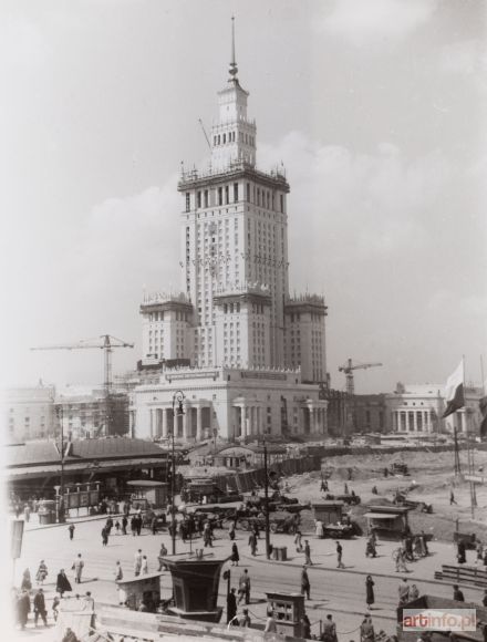 ARCZYŃSKI Stefan | Pałac Kultury i Nauki w Warszawie, 1954 r.