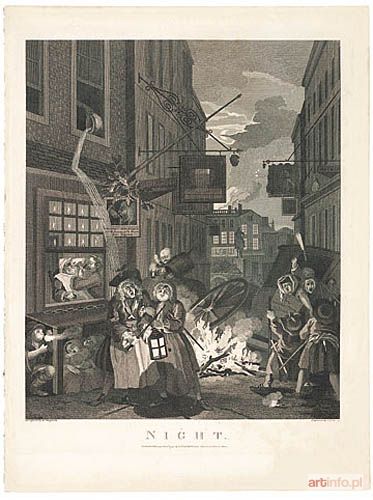 HOGARTH William | CZTERY PORY DNIA - NOC