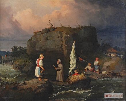 SZERMENTOWSKI Józef | Przeprawa, 1856