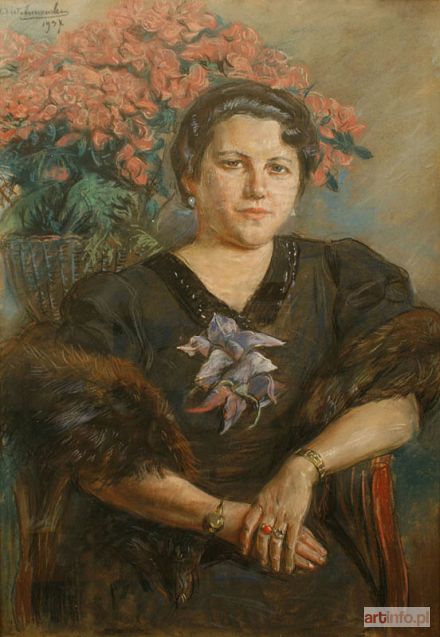 WODZINOWSKI Wincenty | Portret Heleny Mond, 1937 r.