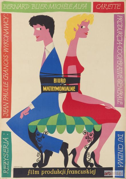 CIEŚLEWICZ Roman | Biuro matrymonialne, 1956 r.