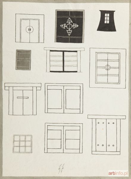 STRUMIŁŁO Andrzej | Wzornik, 1974,