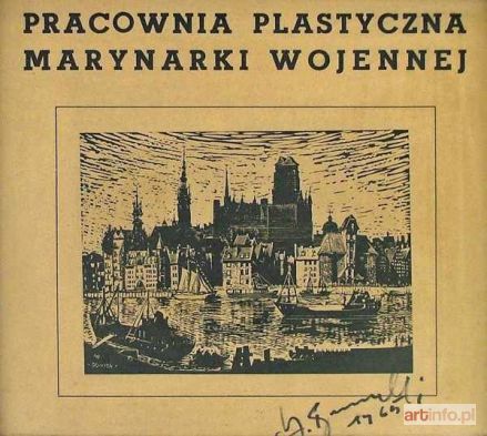 BARANOWSKI Henryk | Widok Gdańska znad Motławy, 1965