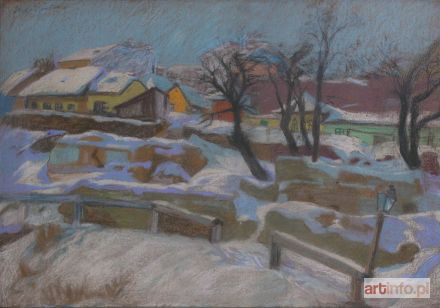 SZIGETI Jenő | Paysage d`hiver (1917 ?)