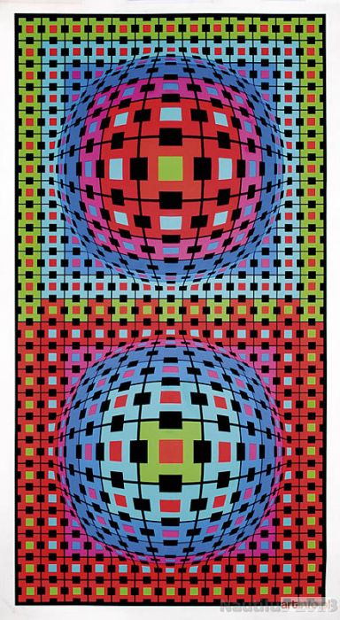 VASARELY Victor | Ionau, 1987