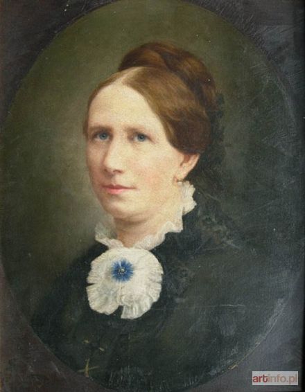 EBERHARDT Wilhelm | Portret kobiety (Eleonora Magdalena Olga Wilm)