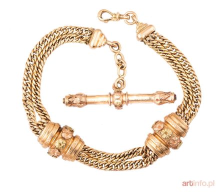 Dewizka z kluczykiem, Francja (Paryż), 2 poł. XIX w.