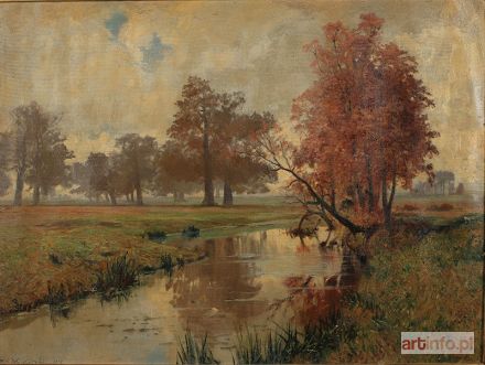 GORSTKIN-WYWIÓRSKI Michał | Pejzaż, 1917 r.