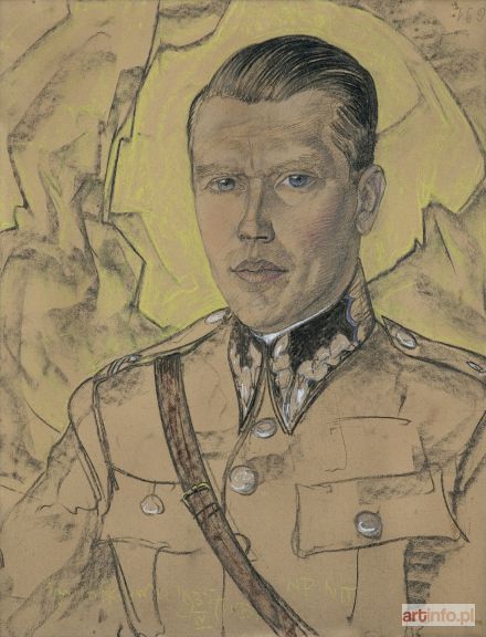 WITKACY - WITKIEWICZ Stanisław Ignacy | PORTRET ARYSTARCHA LASZENKO, MAJORA WP, kwiecień 1935