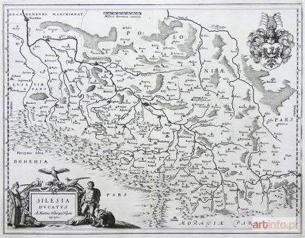 MERIAN Matthäus | Silesia Ducatus A Martino Helwigio Nisseni descriptus