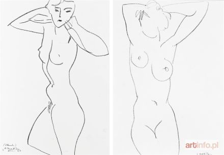 MATISSE Henri | Akt dwustronny, reedycja 1981 r.