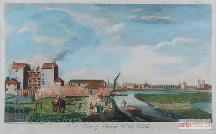 BOYDELL John | Widok Chelsea (A View of Chelsea Water Works)