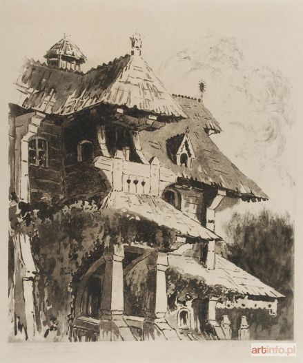 JAKUBOWSKI Stanisław | Dworek drewniany, ok. 1925