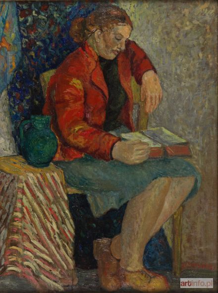 CZAPSKI Józef | Czytająca, 1955 r.