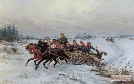 GĘDŁEK Ludwik | Wesola Sanna, ok. 1880