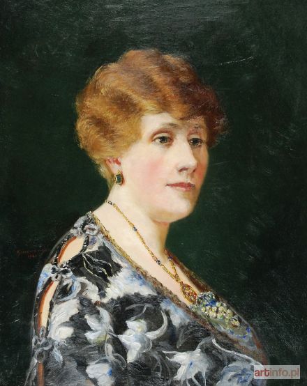 MELENIEWSKA Matylda | Portret kobiety, 1921