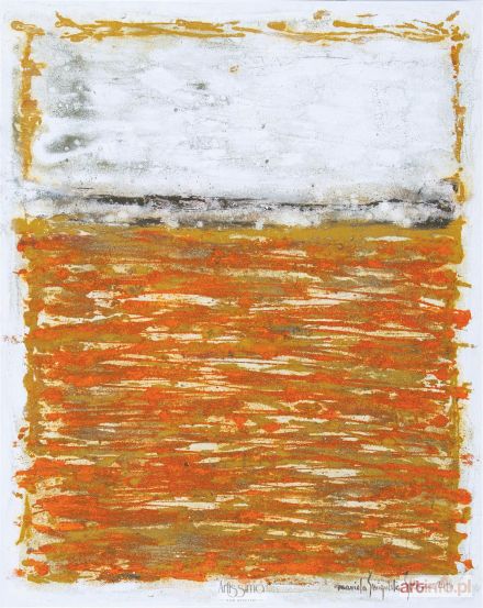 ŚWIGULSKA Mariola | Inspirujący Rothko z cyklu Zauroczona dmuchawcami, 2016