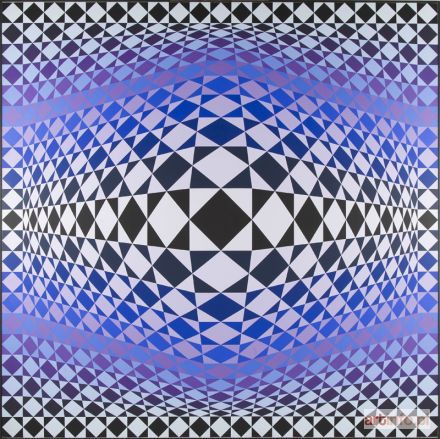 VASARELY Victor | Zig-Zag, 1986 r.