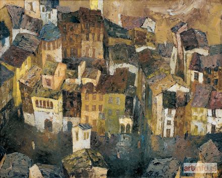 ZAJĄC Ryszard | FRAGMENT MIASTECZKA - UMBRIA, 1968