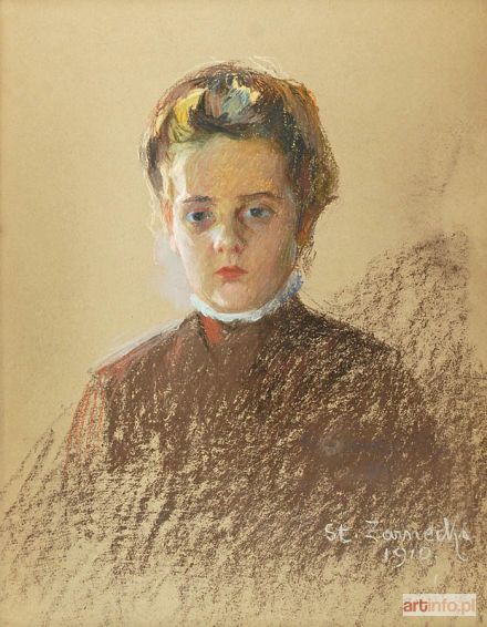 ŻARNECKI Stanisław | Portret kobiety, 1910
