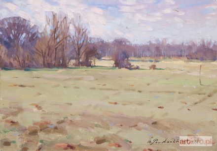 POUSTOCHKINE Bazyli | Jesienna łąka, 1938 r.