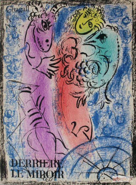 CHAGALL Marc | Okładka Derriére le Miroir (no 132, 1962, Mourlot #355)