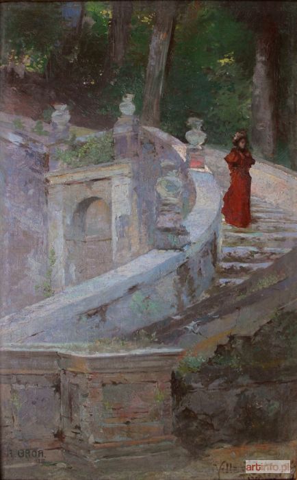 GROH August | Villa d`Este w Tivoli (1895)