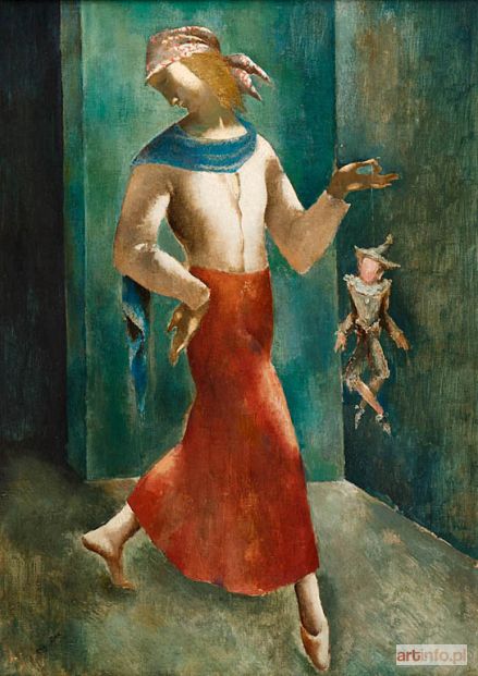 ZAK Eugeniusz | Kobieta i pajac, 1924