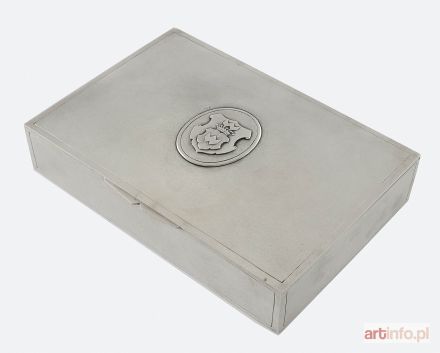 Pudełko z herbem Abdank