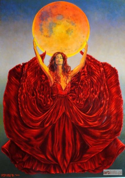 ZDYBAŁ Mariusz | RED MOON, 2018