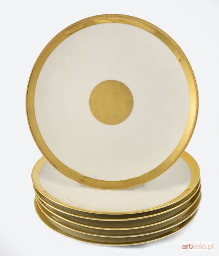 Zestaw sześciu talerzy