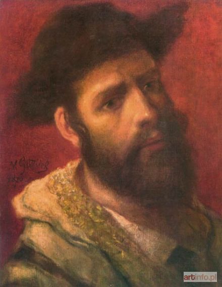 GOTTLIEB Maurycy | Portret Mężczyzny, 1876