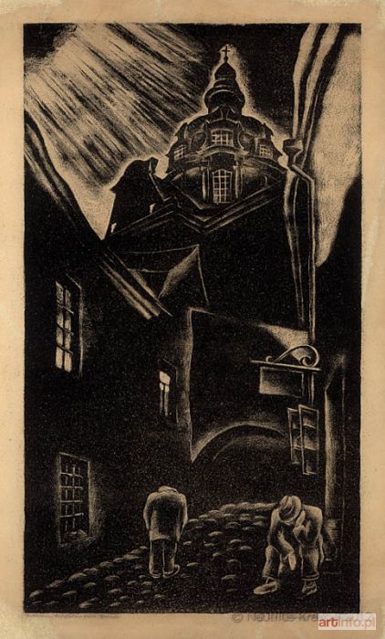 TOMKIEWICZ Zygmunt | Zaułek, 1934