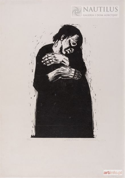 KOLLWITZ Käthe | Die Witwe I [Wdowa I], 1922-1923