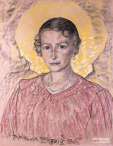 WITKACY - WITKIEWICZ Stanisław Ignacy | PORTRET KOBIECY, 2 IX 1938 R.