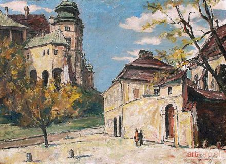 SIWECKI Alojzy | Widok na Wawel