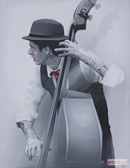 LOONEY (pseud.) | Street musicians - double-bassist, 2018 r.