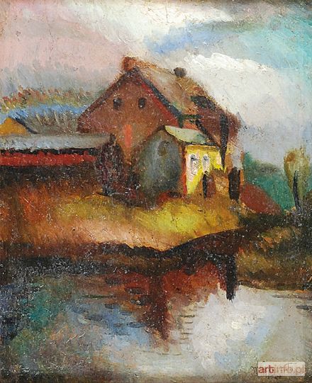 SZCZYRBUŁA Marian | Młyn nad wodą, 1924